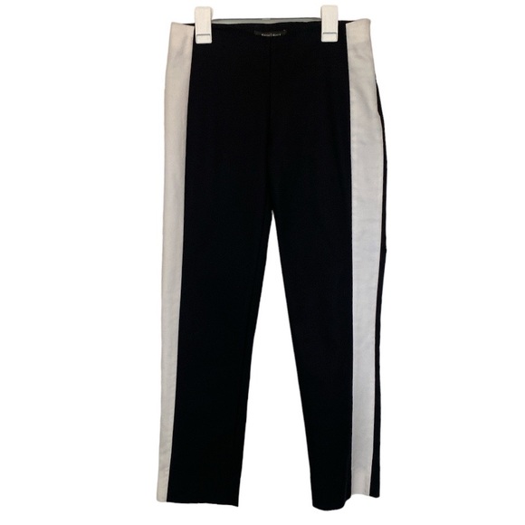 White House Black Market Pants - WHBM Tuxedo Side Stripe Taper Ankle Pants
